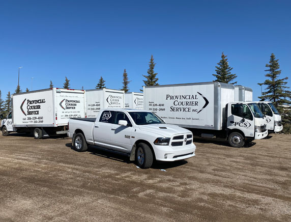 Provincial Courier Service Vehicle Fleet