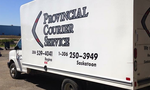 Provinical Courier Services Cargo Van